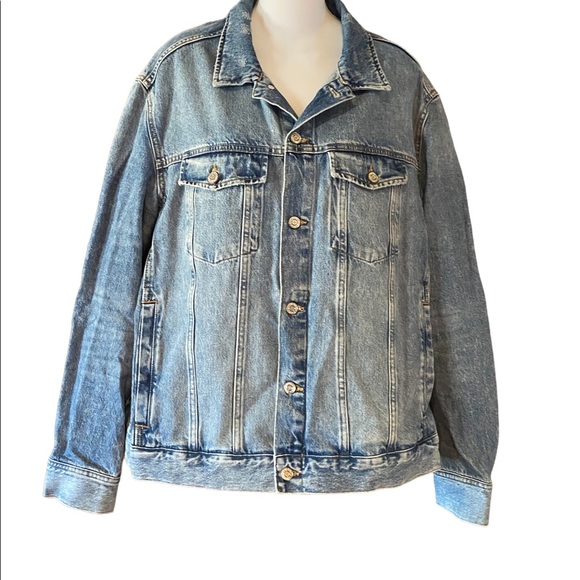 H&M Other - H & M Label of Graded Goods men’s size large denim jean jacket.